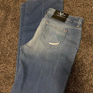 Freedom of Choice Long Boot Leg Jeans New - sz 30